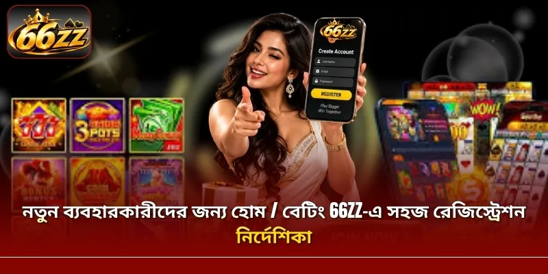 নতুন ব্যবহারকারীদের জন্য হোম / বেটিং 66ZZ-এ সহজ রেজিস্ট্রেশন নির্দেশিকা